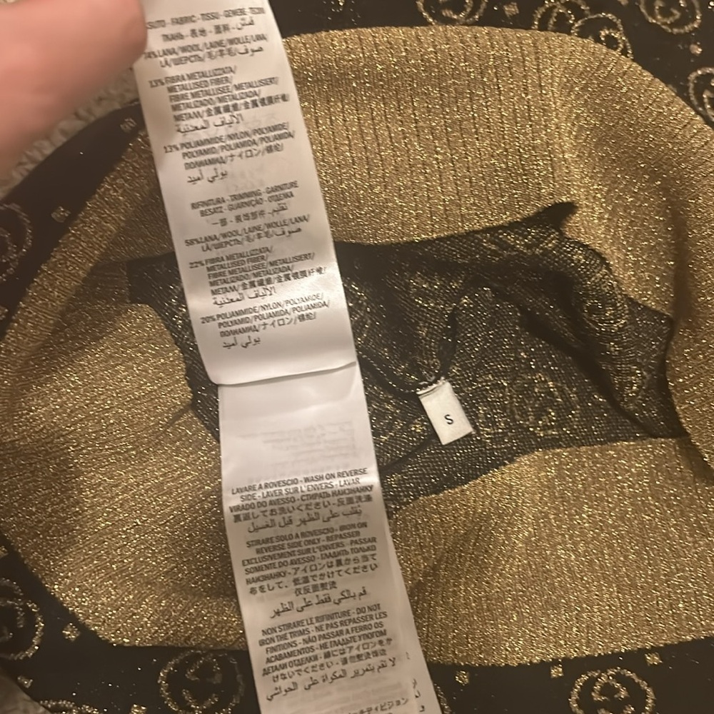 Gucci GG lamé Top Size S - Picture 10 of 11